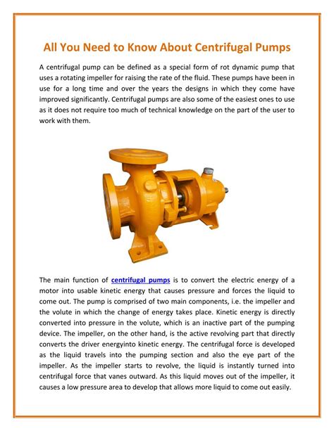 applications of centrifugal pump ppt|centrifugal pump maintenance ppt.